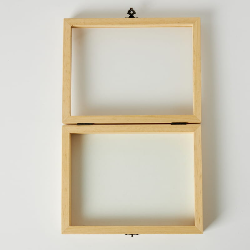 140x180x42 mm Ahşap Takı Kutusu - Dekoratif Ahşap Saklama Kutusu