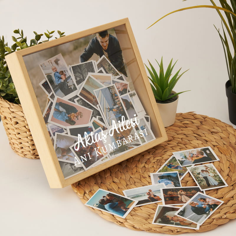 Ailelere Özel Anı Fotoğraf Kumbarası