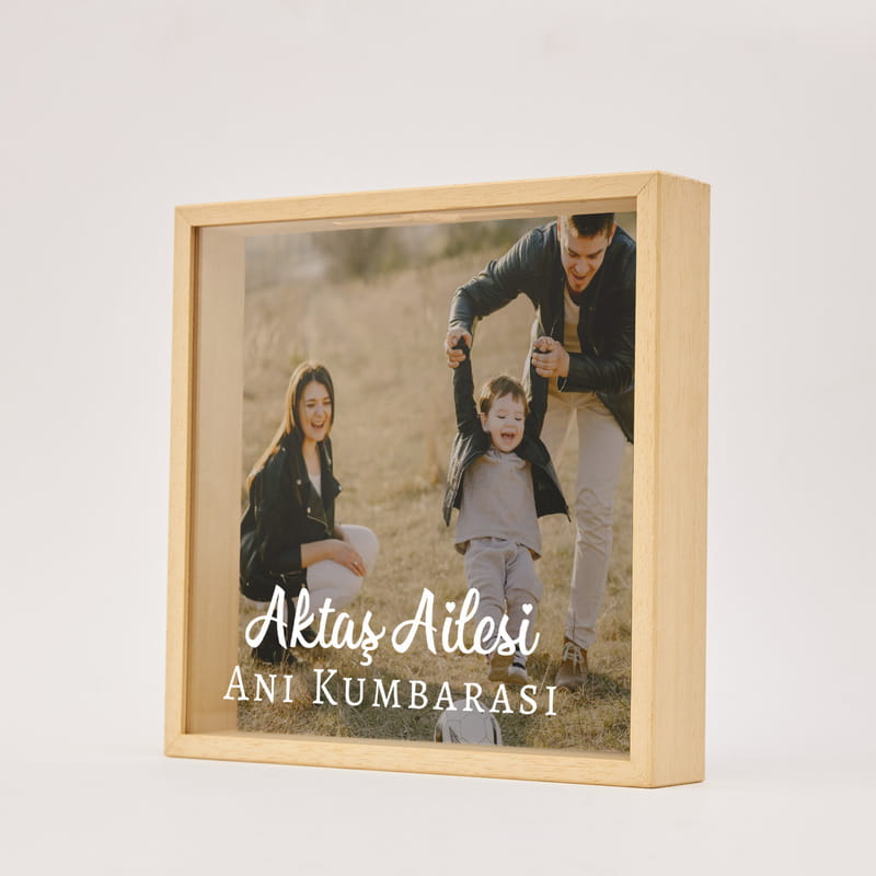 Ailelere Özel Anı Fotoğraf Kumbarası