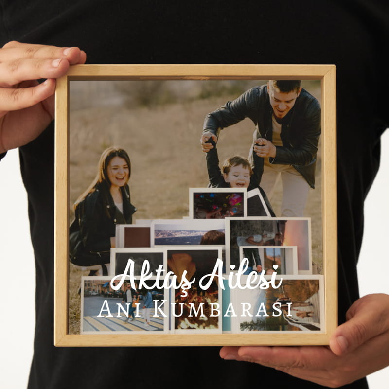 Ailelere Özel Anı Fotoğraf Kumbarası