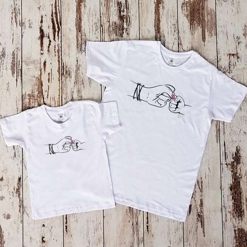 Anne Kız Birlikte Güçlüyüz Tişört Kombini