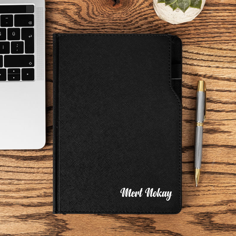 Arkadaşa Hediye İsim Yazılı Ajanda