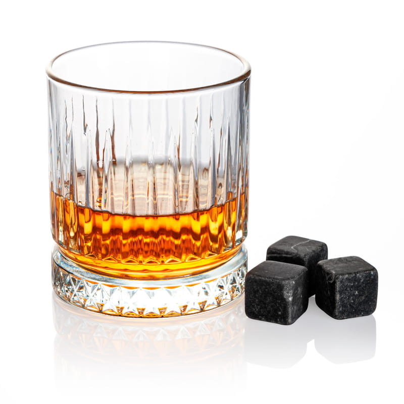 Babalar Günü Glasgow Viski Kadeh Seti - İsim Yazılı Ahşap Kutulu Viski Bardağı