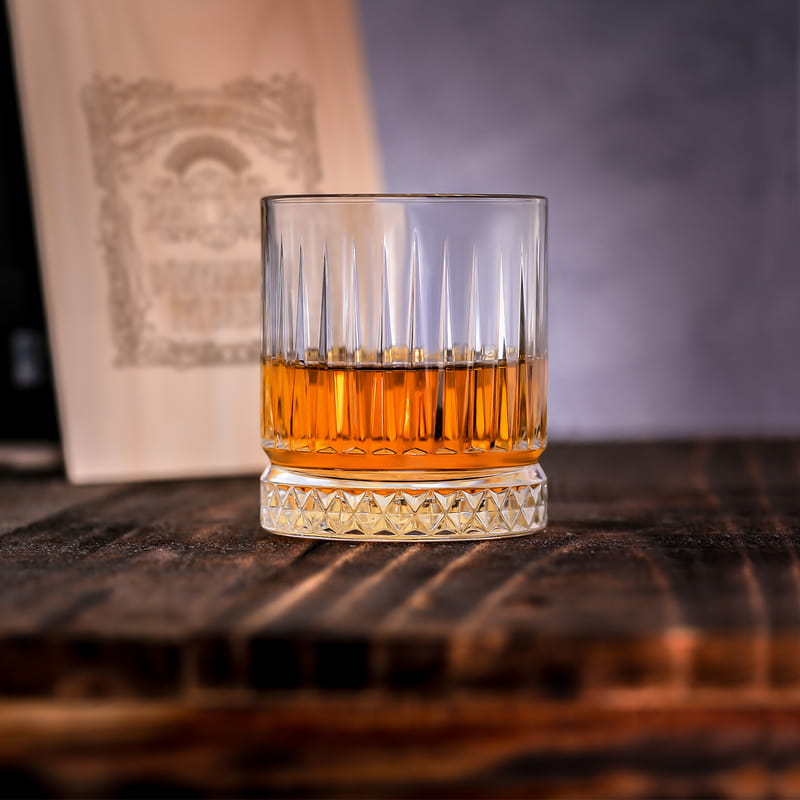 Babalar Günü Glasgow Viski Kadeh Seti - İsim Yazılı Ahşap Kutulu Viski Bardağı