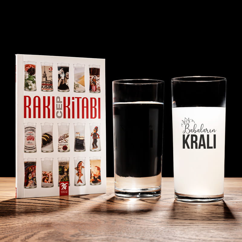 Babaların Kralı Tasarımlı Babalar Günü Hediyesi Rakı Kadehi Seti