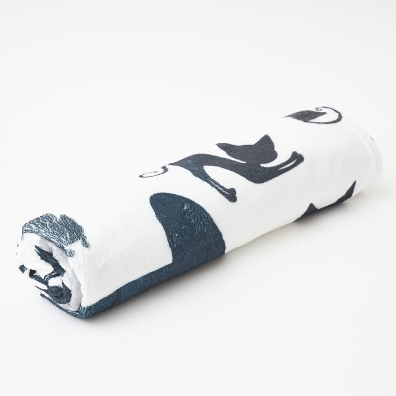 Cat Lady Tasarımlı İsme Özel Kedi Havlusu