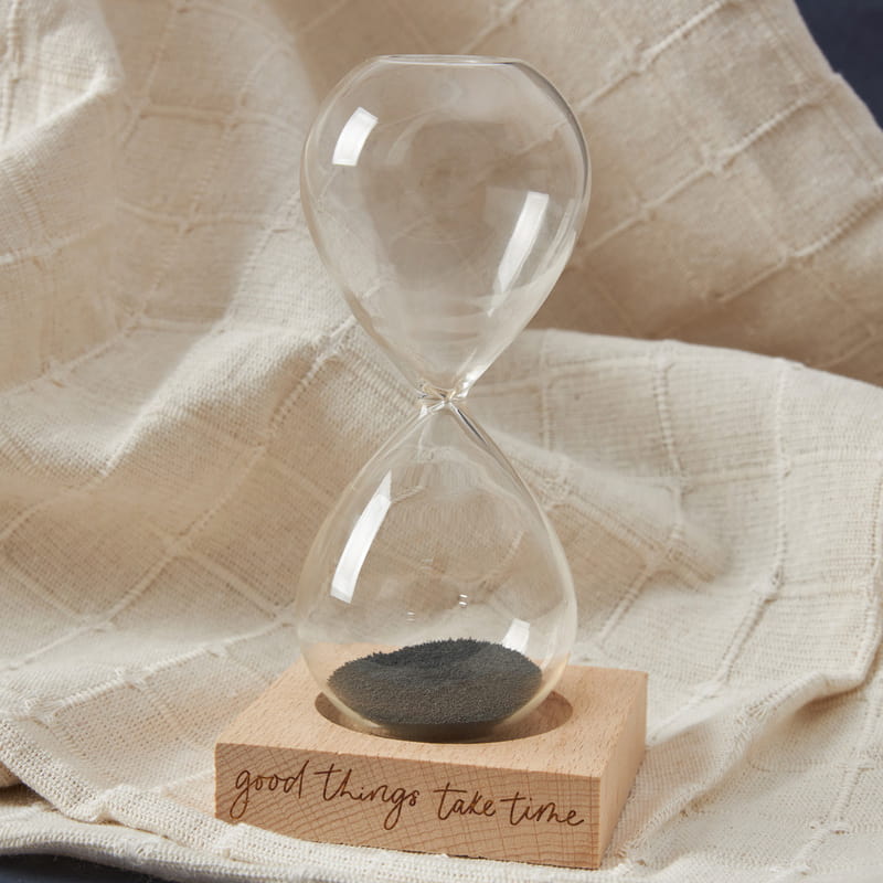 Defter ve Kum Saati Ofis Hediye Kutusu