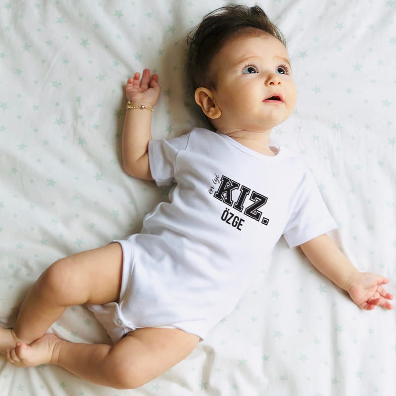 En İyi Baba Kız Kombini İsme Özel Tişört ve Body