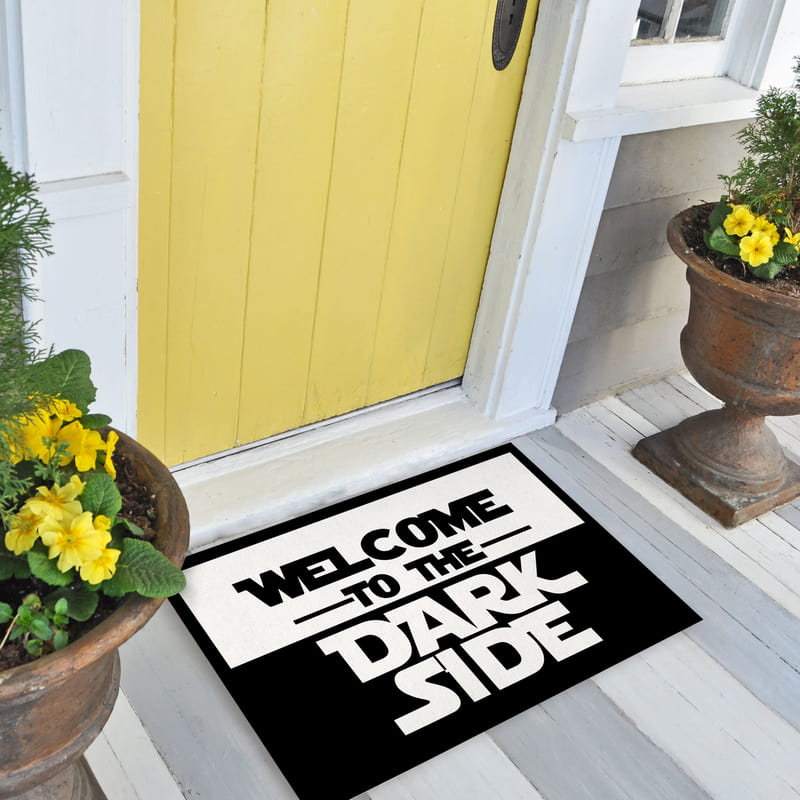 Ev Hediyesi Esprili Karanlık Taraf Kapı Önü Paspas