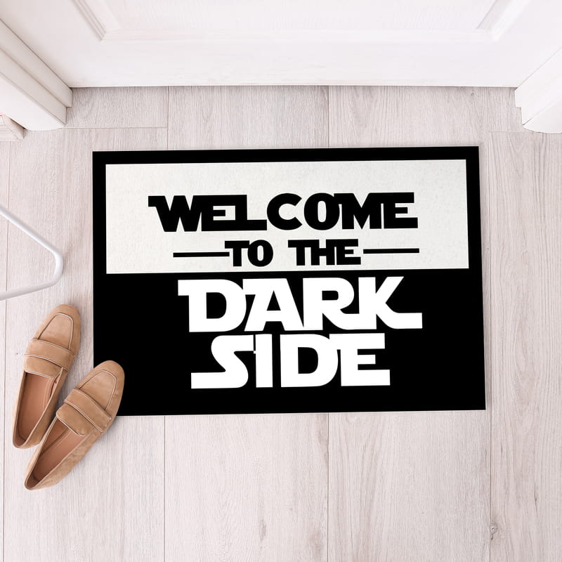 Ev Hediyesi Esprili Karanlık Taraf Kapı Önü Paspas