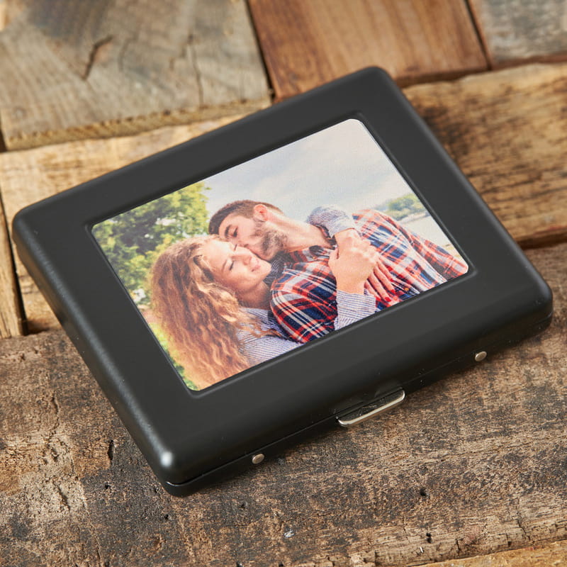 Fotoğraf Baskılı Kişiye Özel Siyah Tabaka