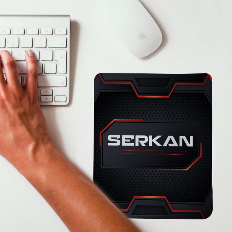İsme Özel Bilek Destekli Gaming Mousepad