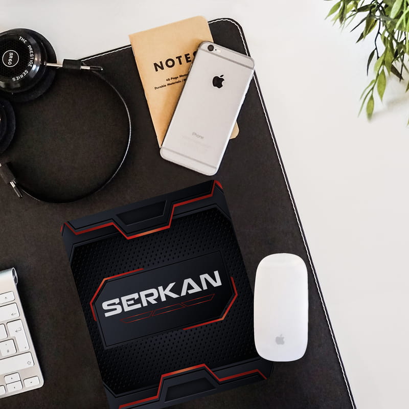 İsme Özel Bilek Destekli Gaming Mousepad