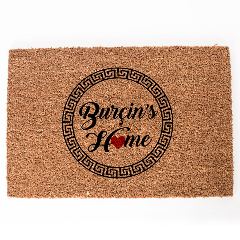 İsme Özel Tasarımlı Kapı Önü Paspas