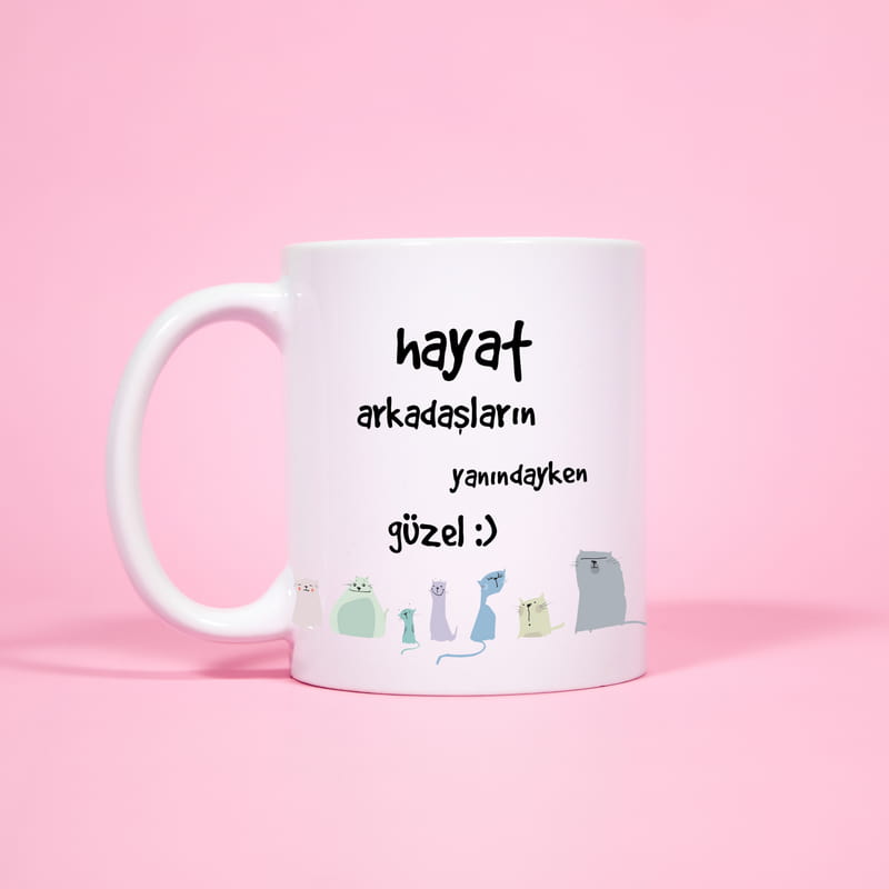 Kahve Kupası - Hayat Sizlerle Güzel