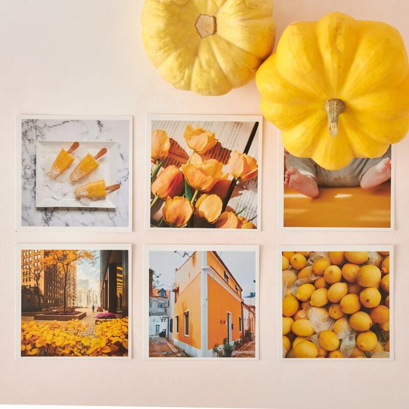 10x10 Kare Kart Foto Baskı - 12 Adet