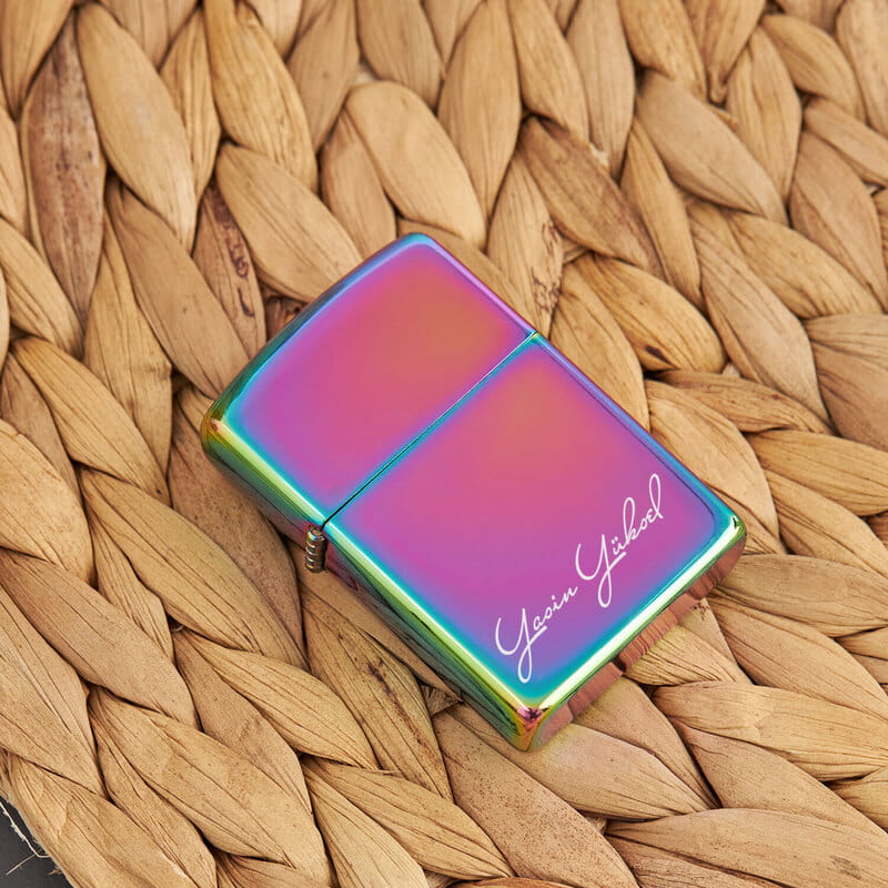 Kişiye Özel Çakmak - İsme Özel İmza Tasarımlı Metal Çakmak