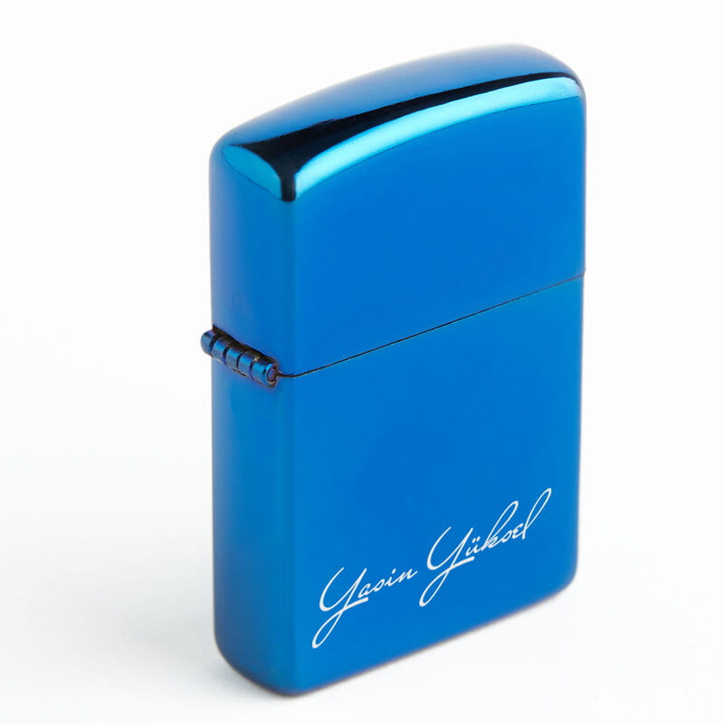 Kişiye Özel Çakmak - İsme Özel İmza Tasarımlı Metal Çakmak