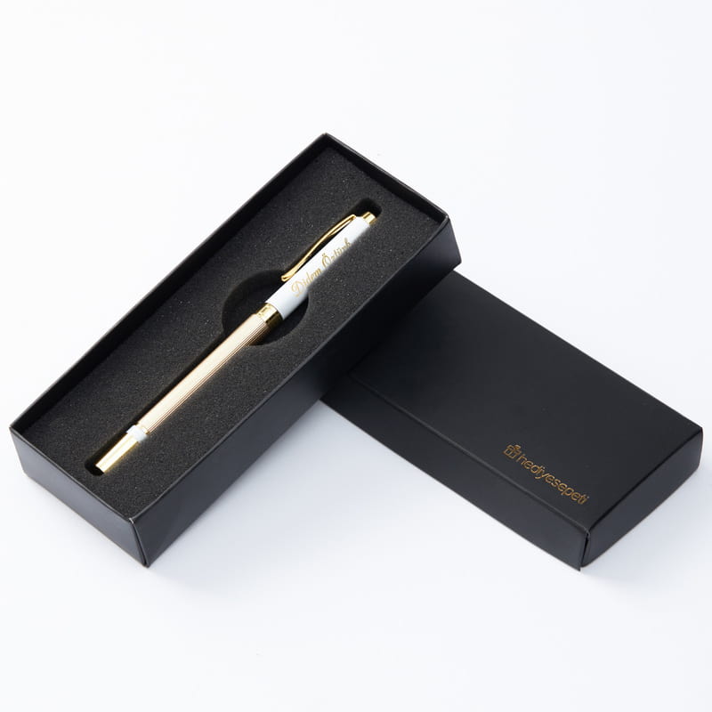 Kişiye Özel Gold İsim Yazılı Roller Kalem