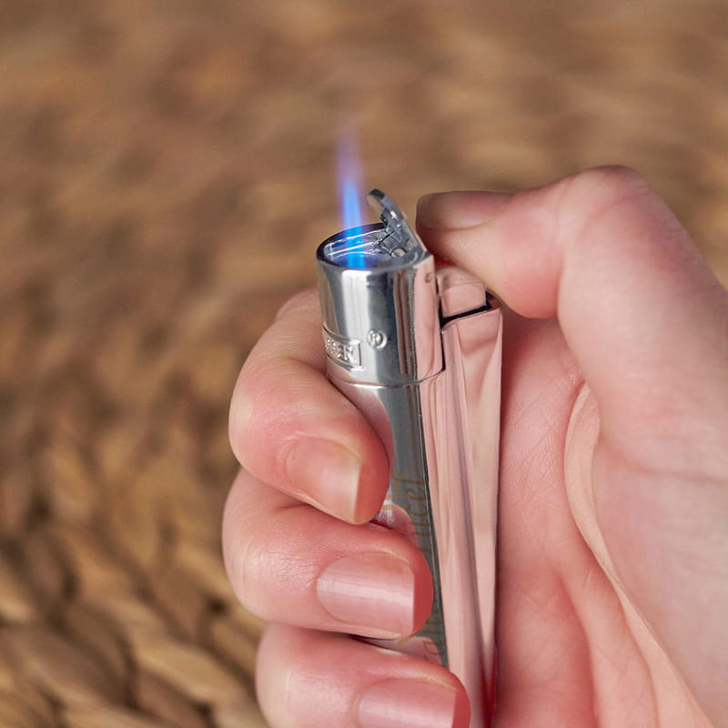 Kişiye Özel İsim Yazılı Clipper Metal Çakmak