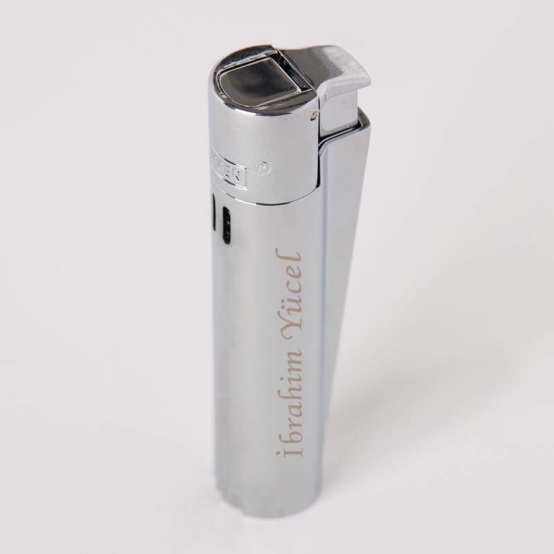 Kişiye Özel İsim Yazılı Clipper Metal Çakmak