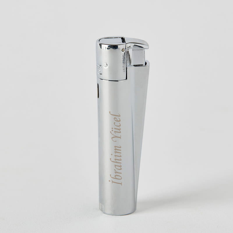 Kişiye Özel İsim Yazılı Clipper Metal Çakmak