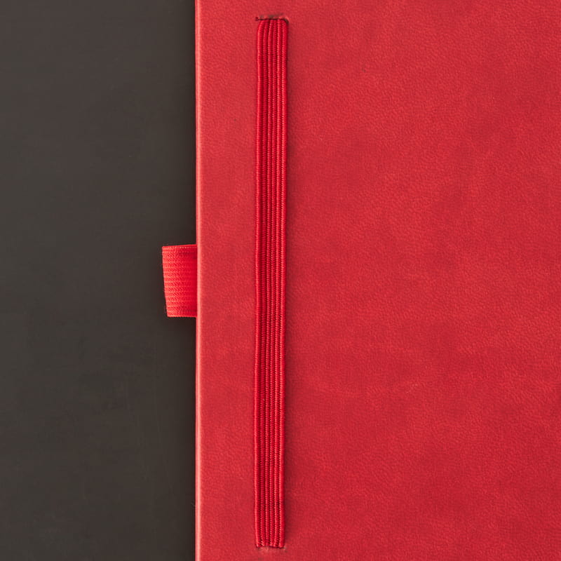 Kişiye Özel Kırmızı Şık Kutulu Defter Kalem Anahtarlık Seti