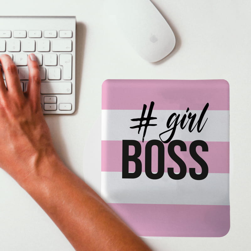 #GirlBoss Tasarımlı Mouse Altlığı