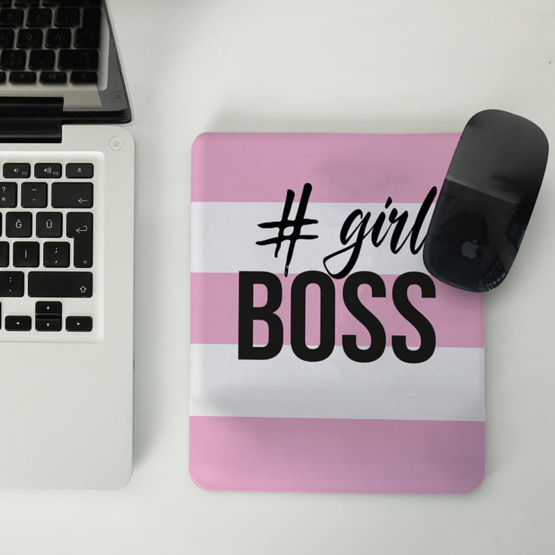 #GirlBoss Tasarımlı Mouse Altlığı