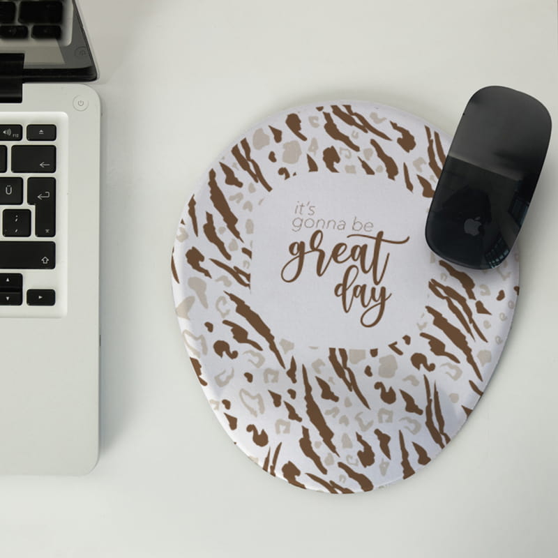 Motto Mesajlı Arkadaşa Hediye Bilek Destekli Mouse Altlığı