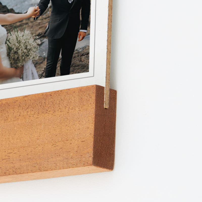 Sevgiliye Hediye Masif Çerçeveli Ahşap Plakalı Albüm