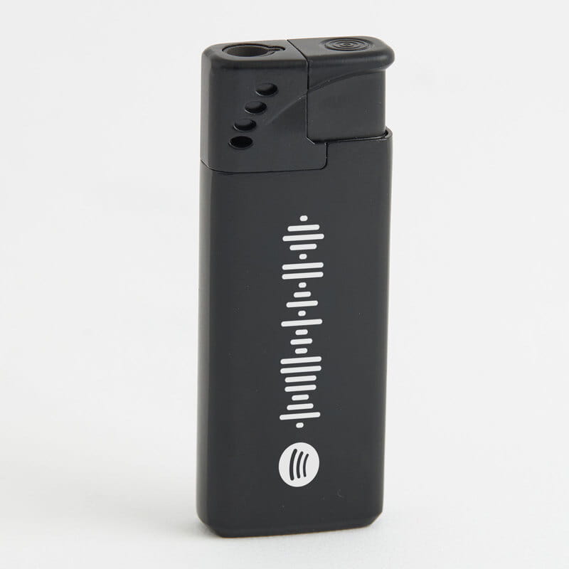 Spotify QR Kod Tasarımlı Metal Kutulu Çakmak