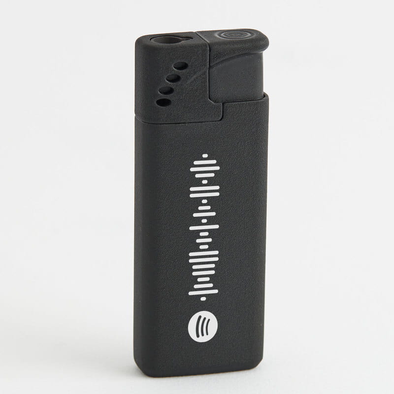 Spotify QR Kod Tasarımlı Metal Kutulu Çakmak