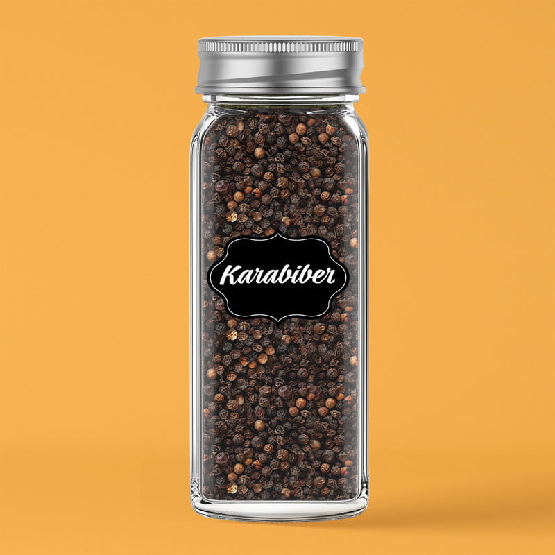 20 Adet Baharat & Bakliyat İsim Etiketi