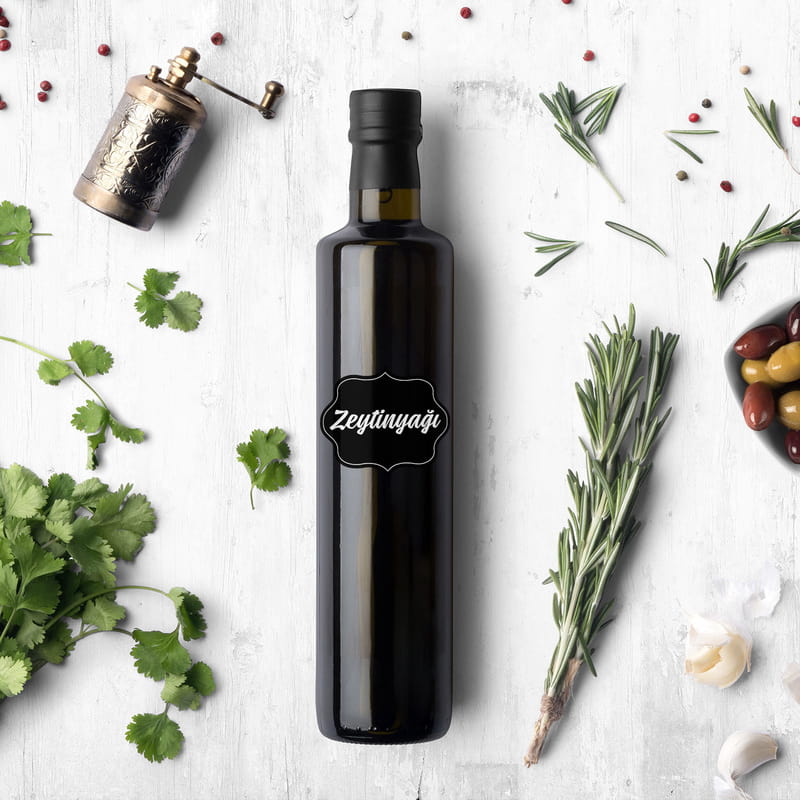 20 Adet Baharat & Bakliyat İsim Etiketi