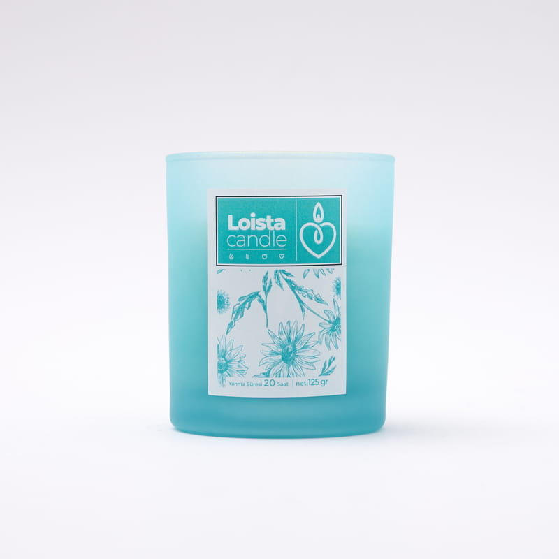 3 Renkli Kokulu Bardak Mum Seti