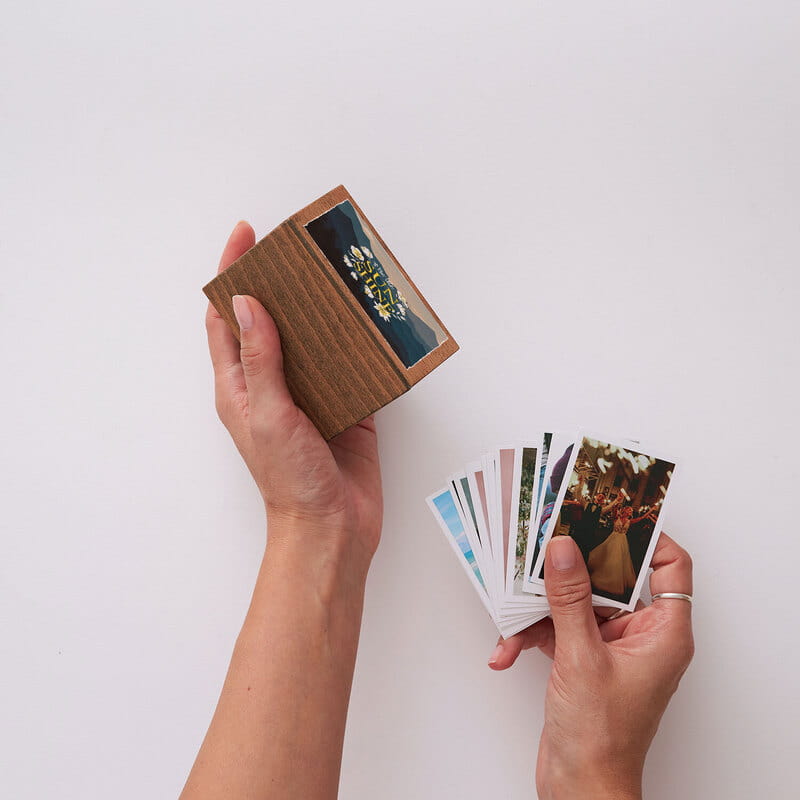 70 Fotoğraf Baskılı Be The Sun Shine Motto Mesajlı Ahşap kutu