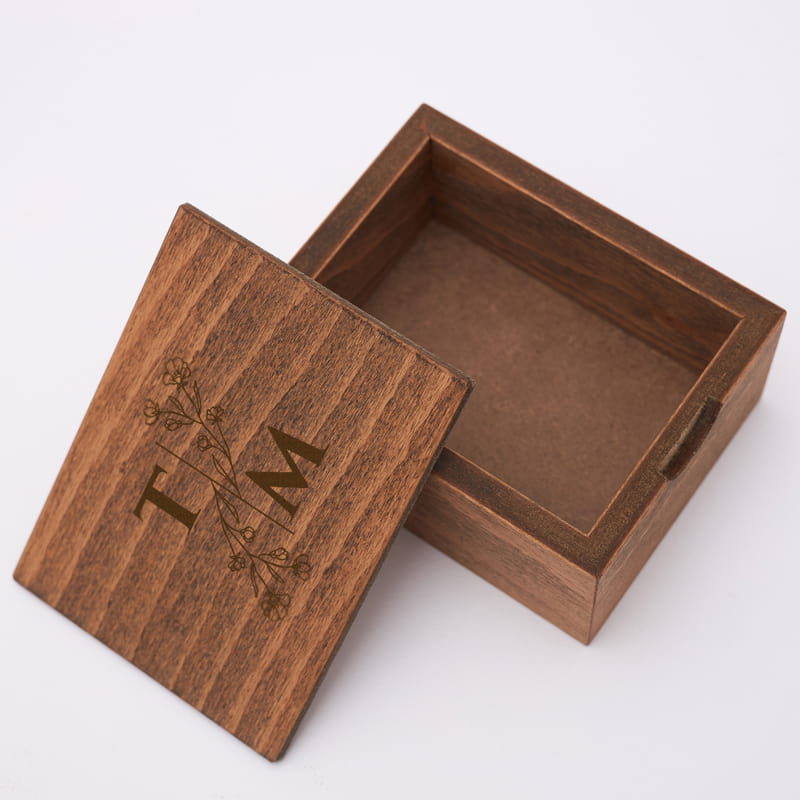 70 Fotoğraflı Baş Harf Özelleştirmeli Fotoğraf Saklama Kutusu