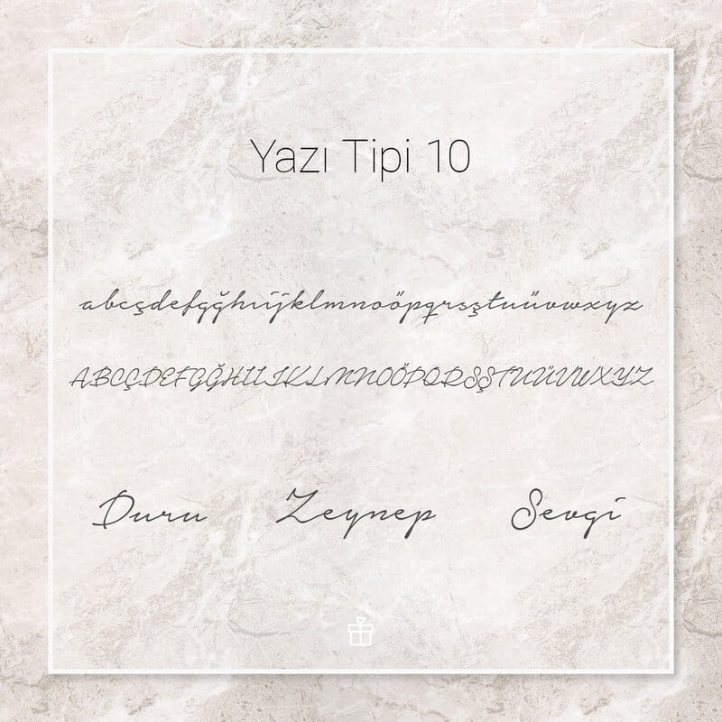 Dikey El Yazısı Tasarımlı İsme Özel Gümüş Kolye