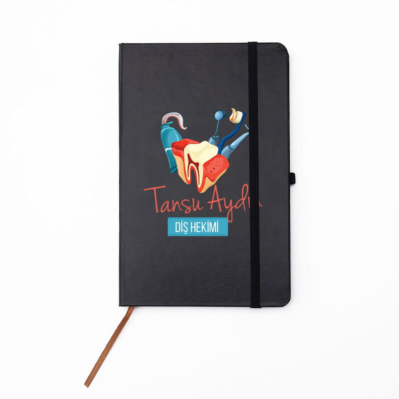 Diş Hekimlerine Özel İsim Baskılı Defter
