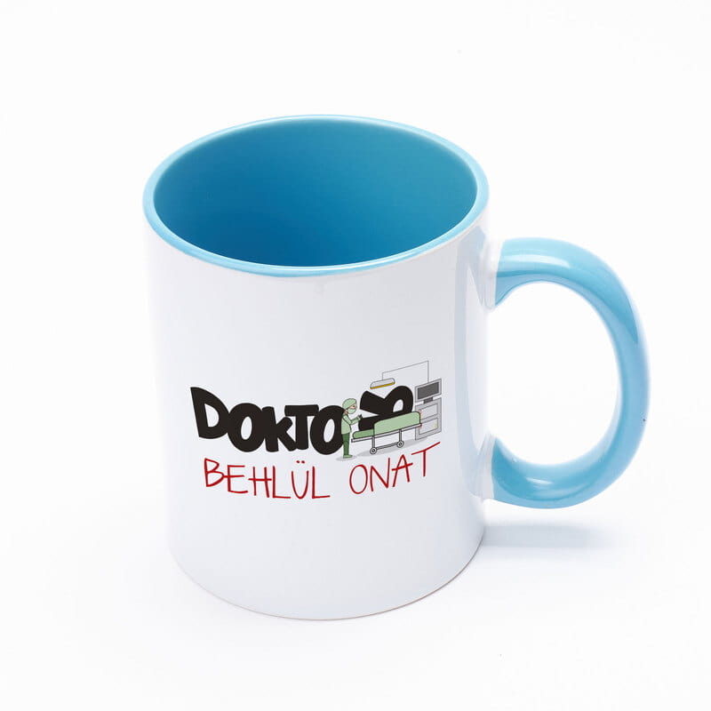 Doktora Hediye Özel Porselen Kahve Kupası