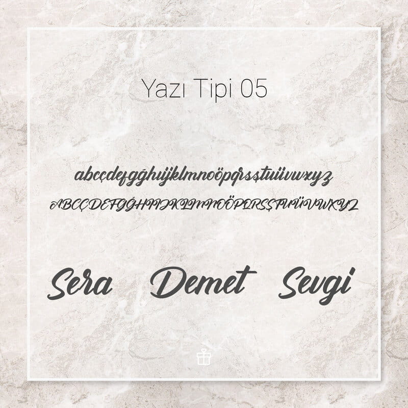 El Yazısı Kişiselleştirilebilir Kadın Gümüş Kolye