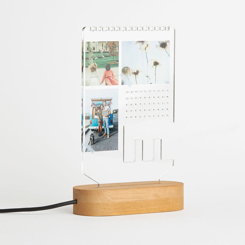 Fotoğraf Baskılı Takı Aksesuar Askılı Dekoratif Led Lamba