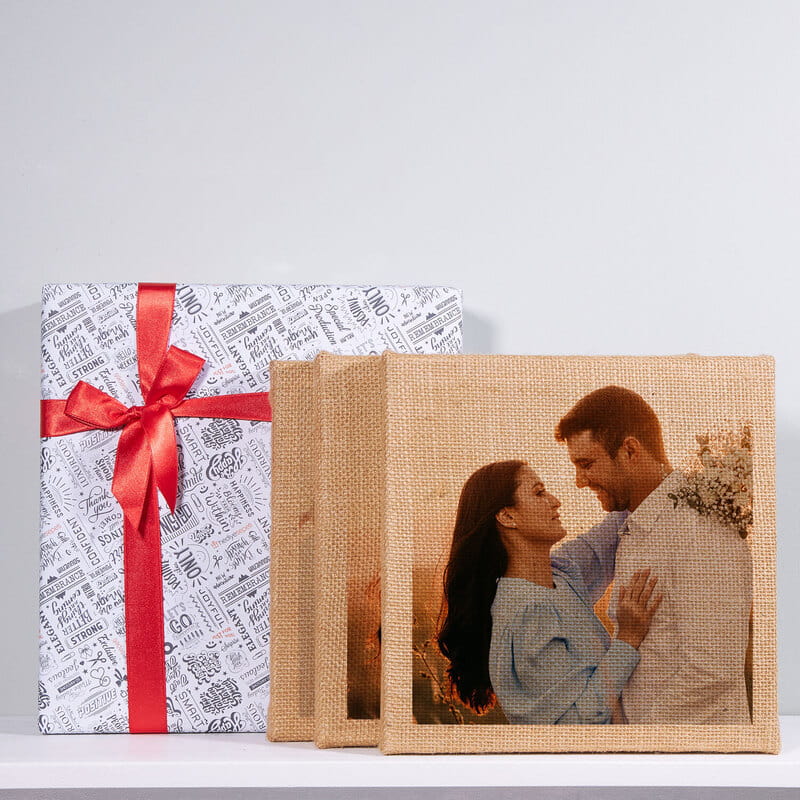 Fotoğrafınıza Özel 3 Parçalı Dekoratif 25x25 Tablo Seti 