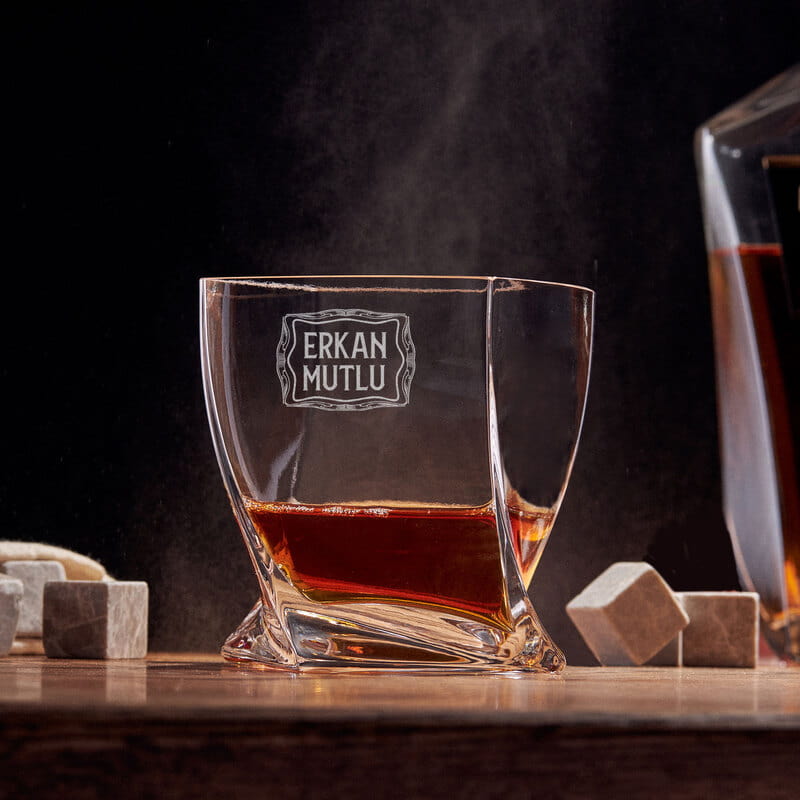 İsme Özel New York Viski Kadeh Seti