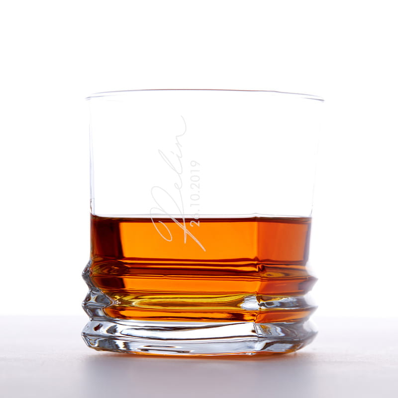 İsme Özel Yıl Dönümü Hediyesi Texas 2li Viski Kadeh Seti