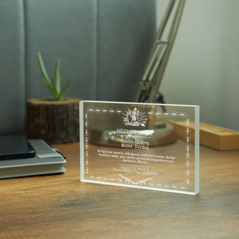 Kara Kuvvetlerine Özel Plaket