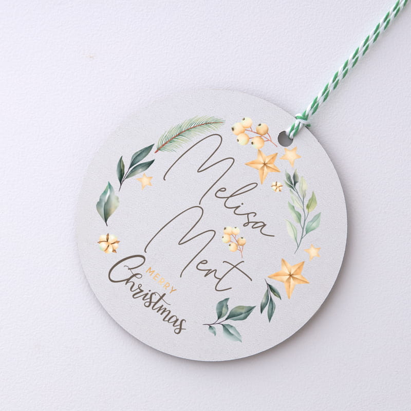 Kişiye Özel Çam Ağacı Süsü