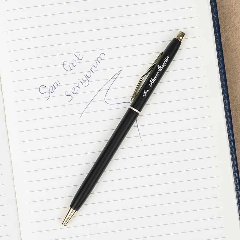 Kişiye Özel İkili Tükenmez Kalem Seti