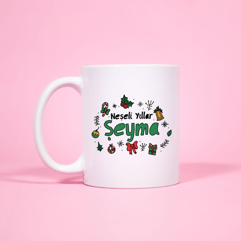 Kişiye Özel Kar Küreli Yılbaşı Hediye Kutusu